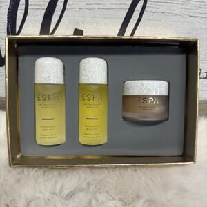 ESPA Bath oil 15ml & Body Oil 15ml Pulse Point balm 15g *NEW*